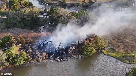 Judge's $1.5M beachfront home is burned to the ground as her senator  husband is rushed to hospital - NewsBreak