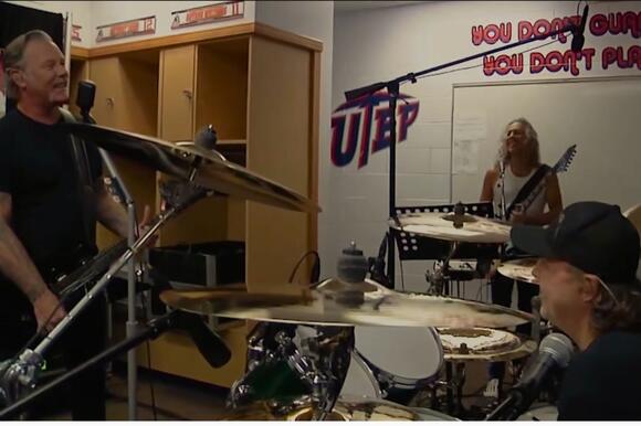 Metallica Practicing Before El Paso Show Is Pure Gold - NewsBreak
