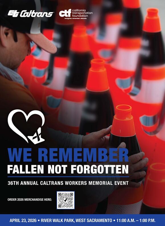 📅 Caltrans Workers’ Memorial Honors Fallen Employees April 23 - NewsBreak