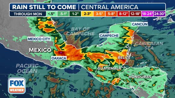 Tropical Storm Nadine set to lash Belize, Mexico with heavy rain just ...