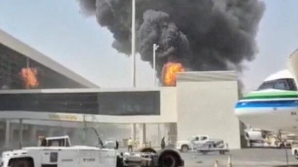 Saudi Arabia says it intercepted missiles and drones from Iran-backed Houthis