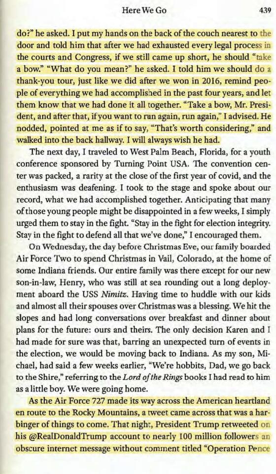 Jack Smith immunity appendix reveals highlighted pages of Mike Pence ...