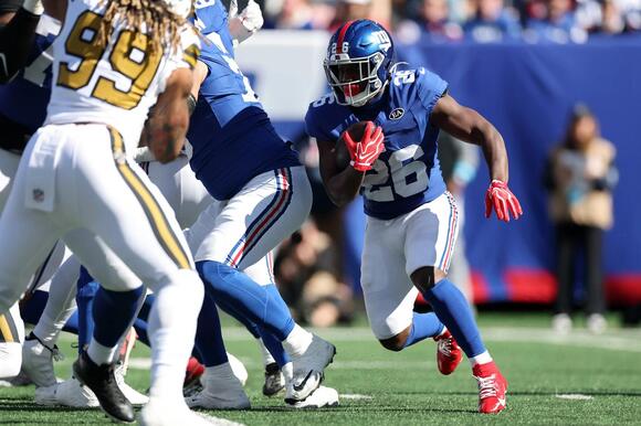 John Harbaugh waiting for ‘Saquon Barkley circumstance’ in Giants’ embattled running back room