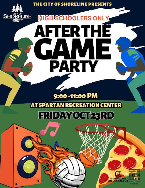 Teen after the game party Friday following Rotary Cup October 23, 2026 ...