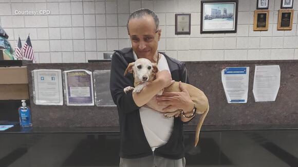 Legally blind Chicago man reunited with stolen support dog after 2 ...