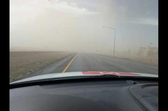 Strong winds causing road closures, property damage throughout eastern ...