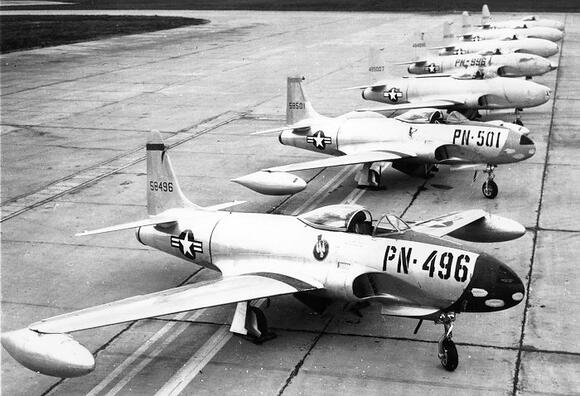 The USAAF's first operational fighter jet had a huge impact on the ...