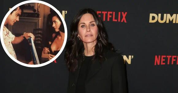 courteney cox ace ventura black dress Francoise Black Cowl Neck Backless Maxi Dress With Lace Insert  Club L  London