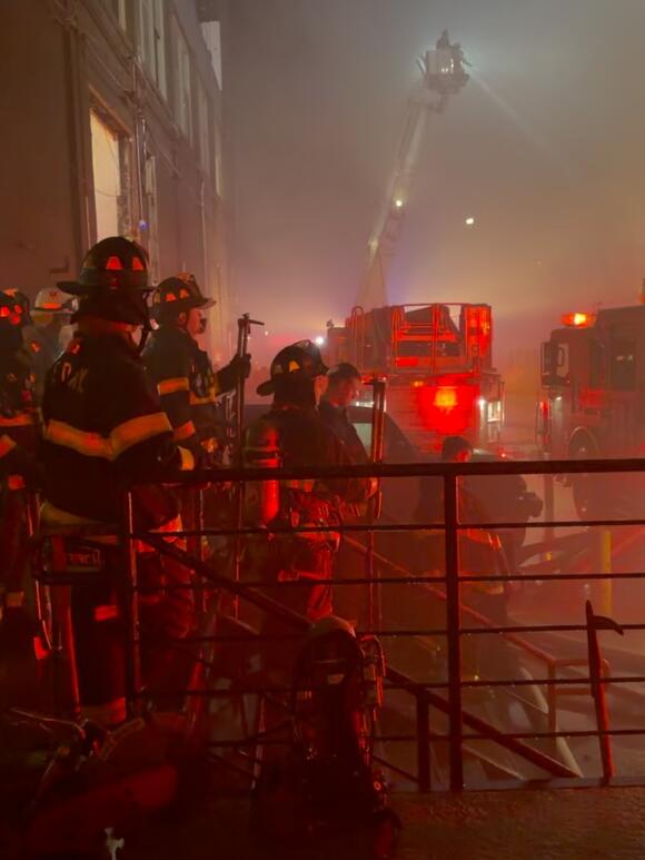 FDNY battles 5-alarm factory fire in Brooklyn - NewsBreak