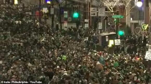 Chaos in Philadelphia as Eagles celebrations descend into riots and ...