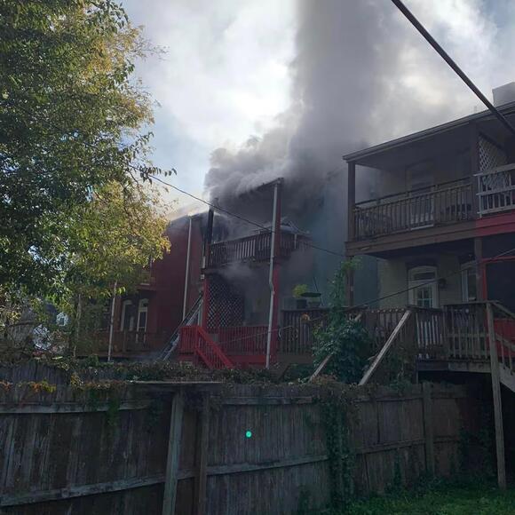 Residents Rescued From Roof Of Hagerstown House Fire