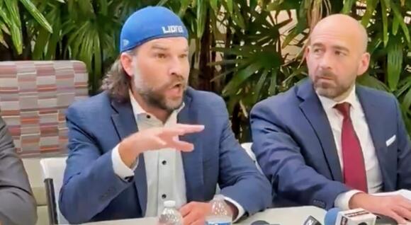 Lions Fan Reveals The Truth About DK Metcalf Punch As He Continues To “ Ragebait” Him During Wild Press Conference [VIDEO] - NewsBreak