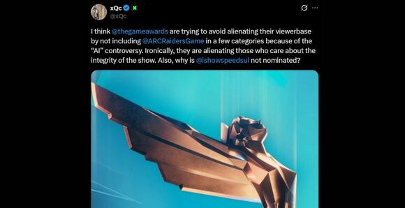 Arc Raiders AI Controversy Reignites After Game Awards Snub - NewsBreak