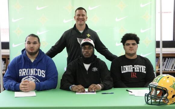 SIGNING DAY: Three Raider football players ink college careers - NewsBreak