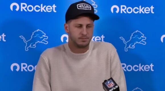 Social Media Thinks They Know Who Jared Goff Voted For After He Commented On Donald Trump's Flyover During Lions-Commanders Game [VIDEO] - NewsBreak