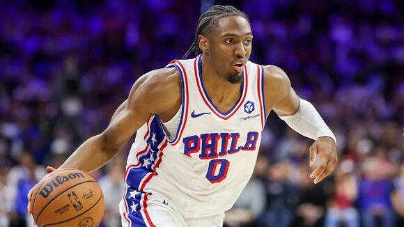 76ers star Tyrese Maxey ties wild Julius Erving record in Opening Night Knicks takedown