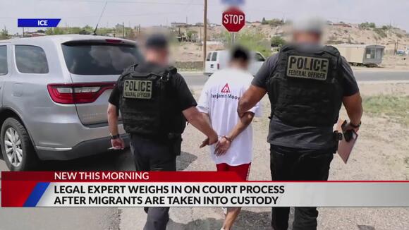 What happens to migrants after they are taken into ICE custody? - NewsBreak