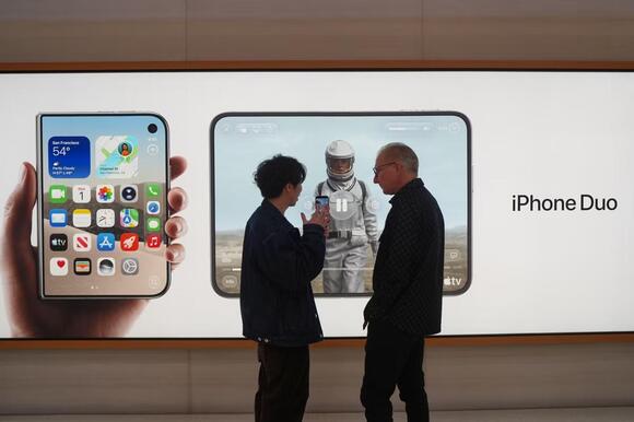 Apple releases $2,000 iPhone Duo -- but customers struggle to actually buy one