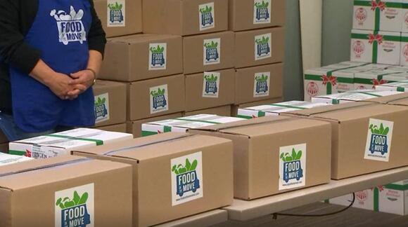 Food On The Move hosts food drive ad pop-up food distribution events ...