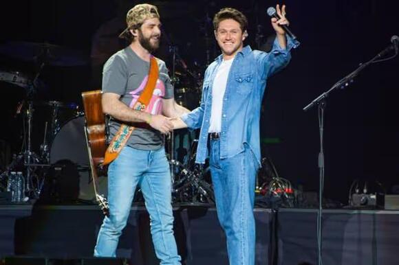 Thomas Rhett admits he's a huge One Direction fan and 'buddies' with ...
