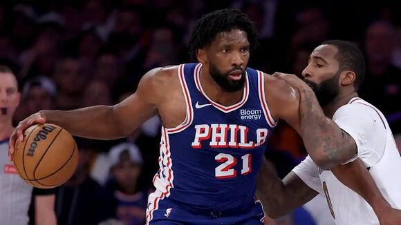 76ers Star Joel Embiid Sends Pointed Message to Tyrese Maxey After Knicks Win