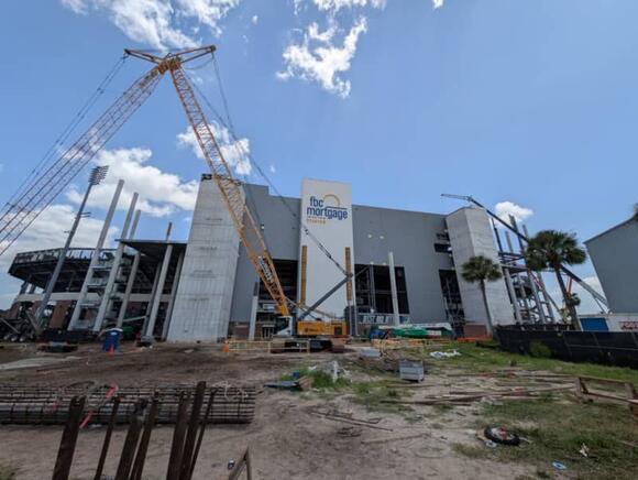 UCF Football Roth Tower Project Construction Photo Gallery - NewsBreak