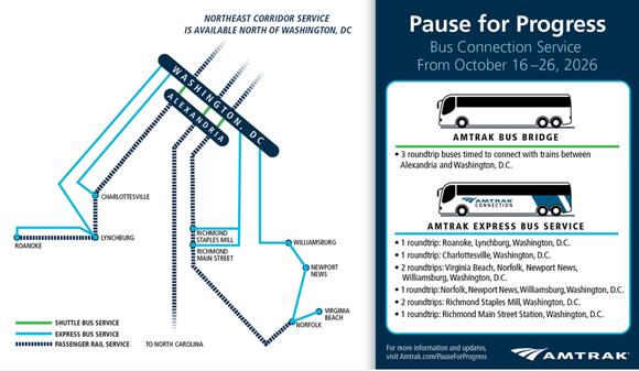 How track work at DC's Union Station will affect Metro Richmond train ...