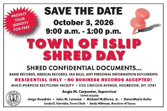 Fall Shred Day in Holbrook on Oct. 3 - NewsBreak