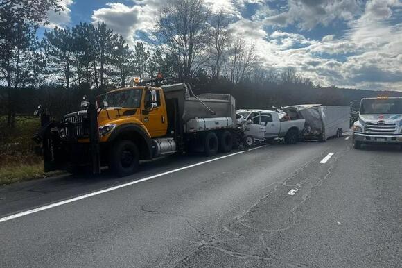 Massive Accident Shuts Down Road in Orange County - NewsBreak