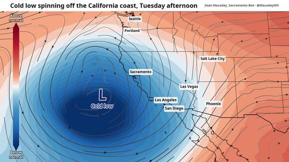 Rain is headed to Modesto area as 'unsettled weather arrives.' What to ...