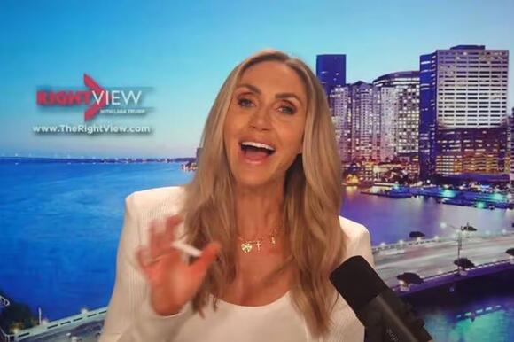 Lara Trump mocked for debunking 'wild' Barron Trump conspiracy theory ...