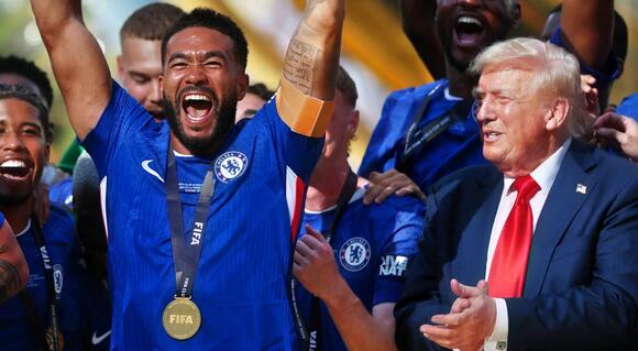 Chelsea F.C. Savagely Shades President Trump with Epic Social Media Photo After He Crashes Their Club World Cup Stage Celebration - NewsBreak
