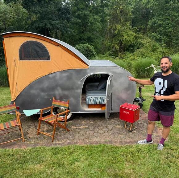 The Ultimate Teardrop Trailer: This 1947 Kamp Master Still Holds Its ...
