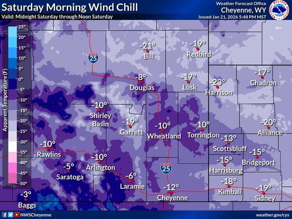 Blast Of Winter Weather, Double Digit Negative Wind Chills For SE ...