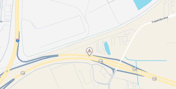 Overturned Big Rig Blocks SR-120 in Manteca - NewsBreak