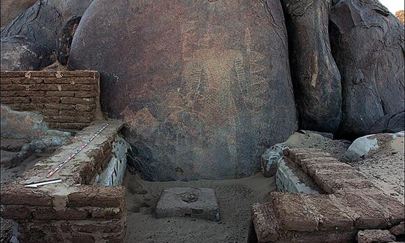 A Christian church in Sudan was built around a giant carving of a ...