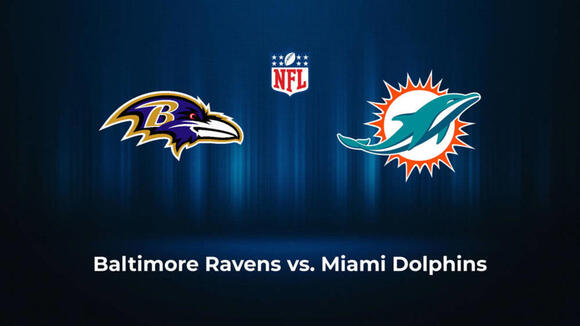 How to watch on sale ravens vs dolphins