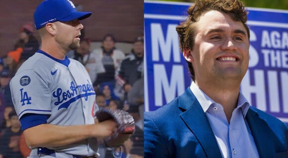 Cầu thủ ném bóng của đội Dodgers, Blake Treinen đã dành lời tri ân tuyệt vời tới Charlie Kirk trong trận đấu với đội Giants vào thứ sáu [ẢNH] - NewsBreak