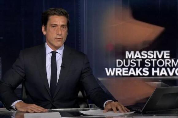 David Muir halts broadcast for warning on 'stunning' but 'dangerous'  conditions from massive storm - NewsBreak