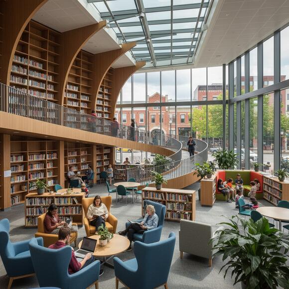📅 West Frederick Library Design Unveiled, Meeting June 17 - NewsBreak