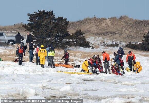 Cape Cod woman died trapped under ice after she and husband took dog ...