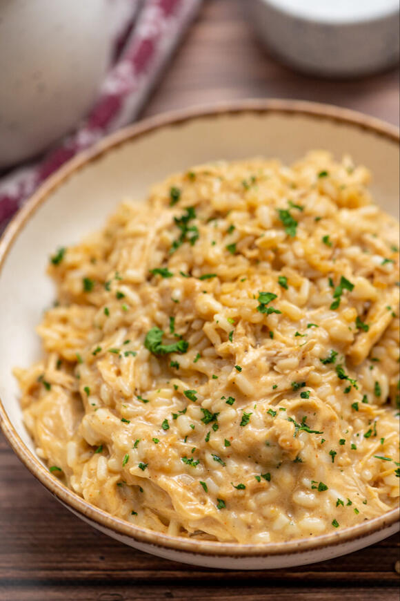 Creamy Chicken and Rice Casserole Easy One Pan Meal