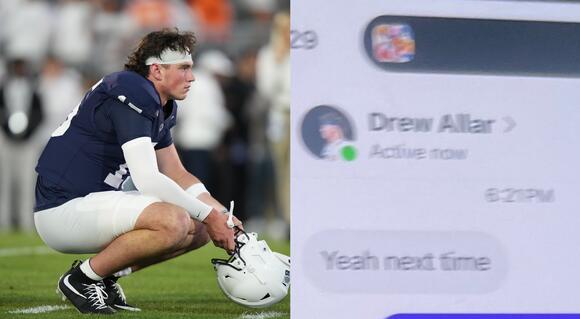 Penn State QB Drew Allar's “Freaky” Snapchat Messages Have Allegedly Been Exposed, And Let's Just Say He “Takes Things Fast” [PHOTO] - NewsBreak