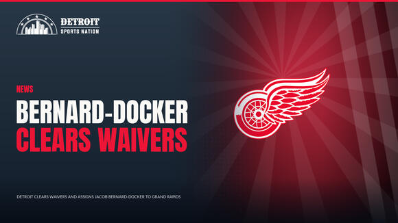 Red Wings Send Bernard-Docker Down, Months After Extending Him - NewsBreak