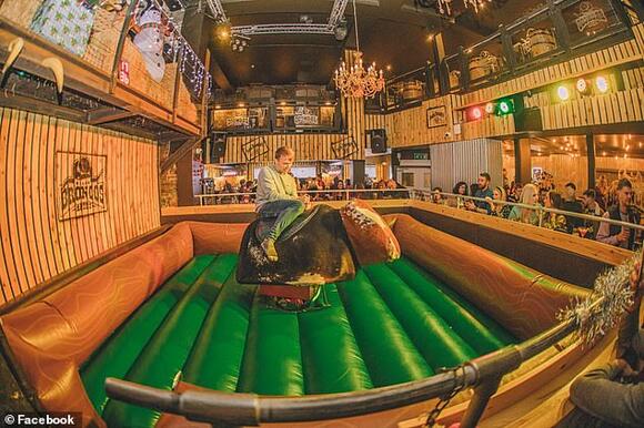 Woman, 26, dies after falling from bucking-bronco mechanical bull ride ...