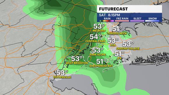 Rain stops overnight ahead of a windy and chilly Friday morning - NewsBreak