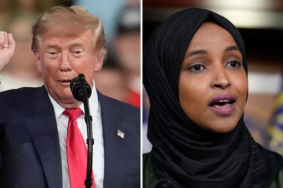 Trump Claims Ilhan Omar's Seat ‘Conceded’ By Democrats