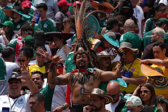 Mexico fans boo US flag during World Cup opening ceremony - NewsBreak