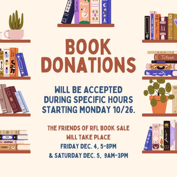 📅 Donate books & games to Richmond library sale (10/26–11/21) - NewsBreak