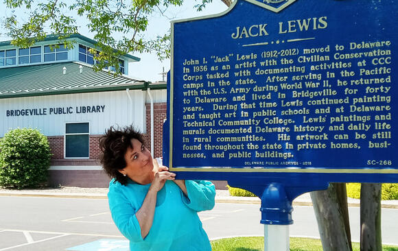 Jack Lewis: Bridgeville Public Library to showcase brush with greatness ...